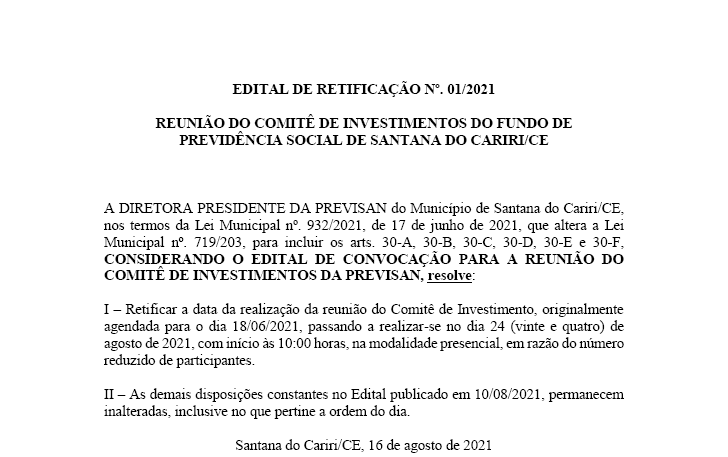 RETIFICAÇÃO 01 DO EDITAL DE CONVOCAÇÃO 003/2023 – Pró-Reitoria de