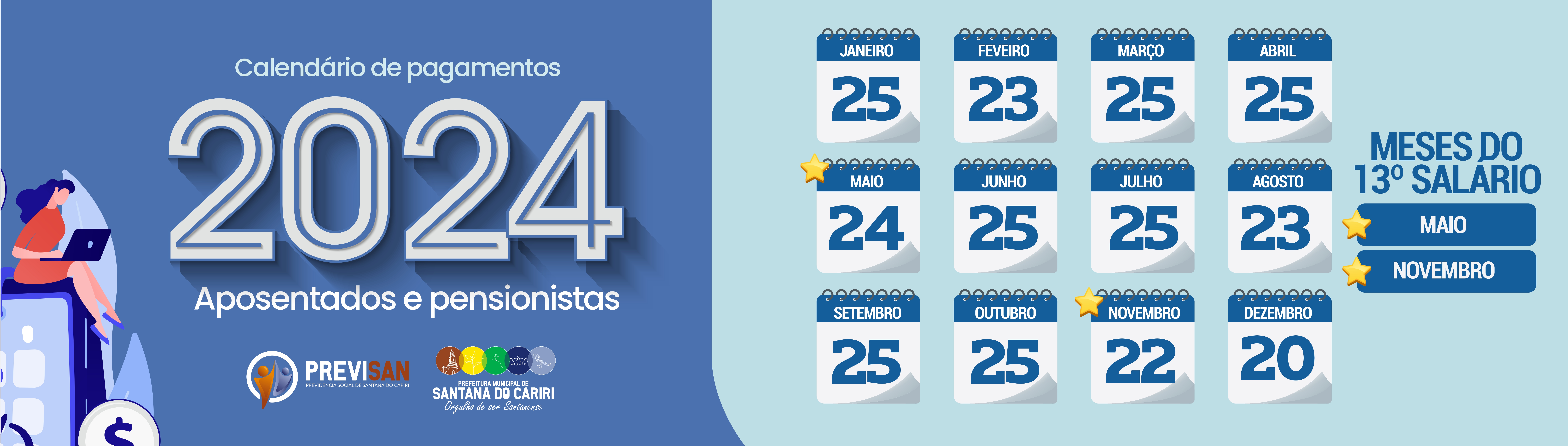 Calendário de Pagamento dos Servidores Públicos 2024!